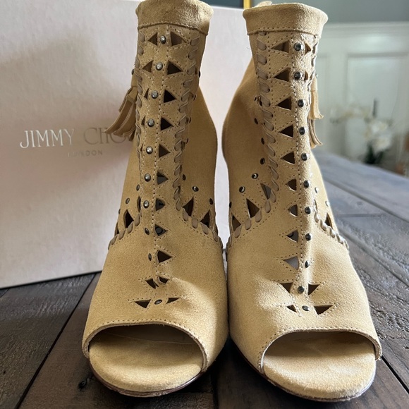 Jimmy Choo suede booties - Picture 5 of 16